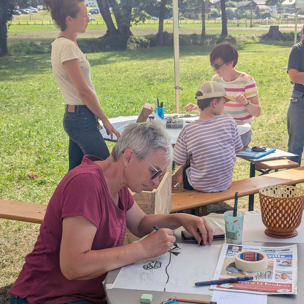 Moment création intergénérationnelle