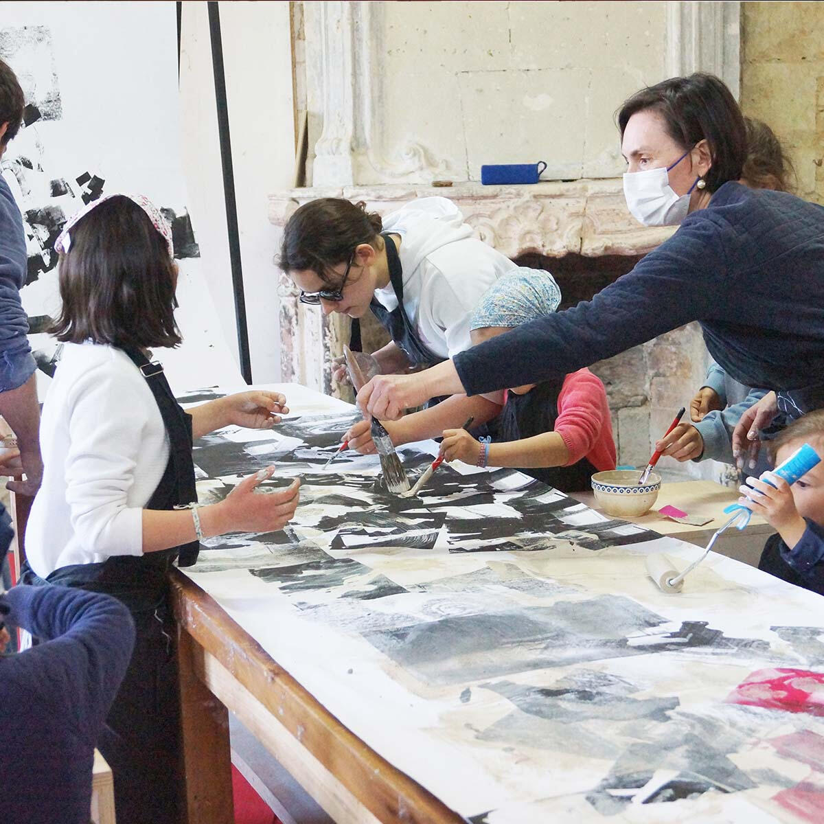 • Noël à Fontevraud — 2021-2022 Abbaye Royale de Fontevraud Trois sessions d’ateliers et deux nouvelles versions du dispositif. Partenaire : TALM Angers