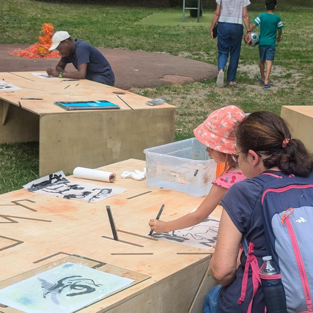 • Œuvre finale, Paliss’Art, 2021, Quartier Hauts-de-Saint-Aubin, Angers Partenaires : Talm et Ville d'Angers, la MQSHA