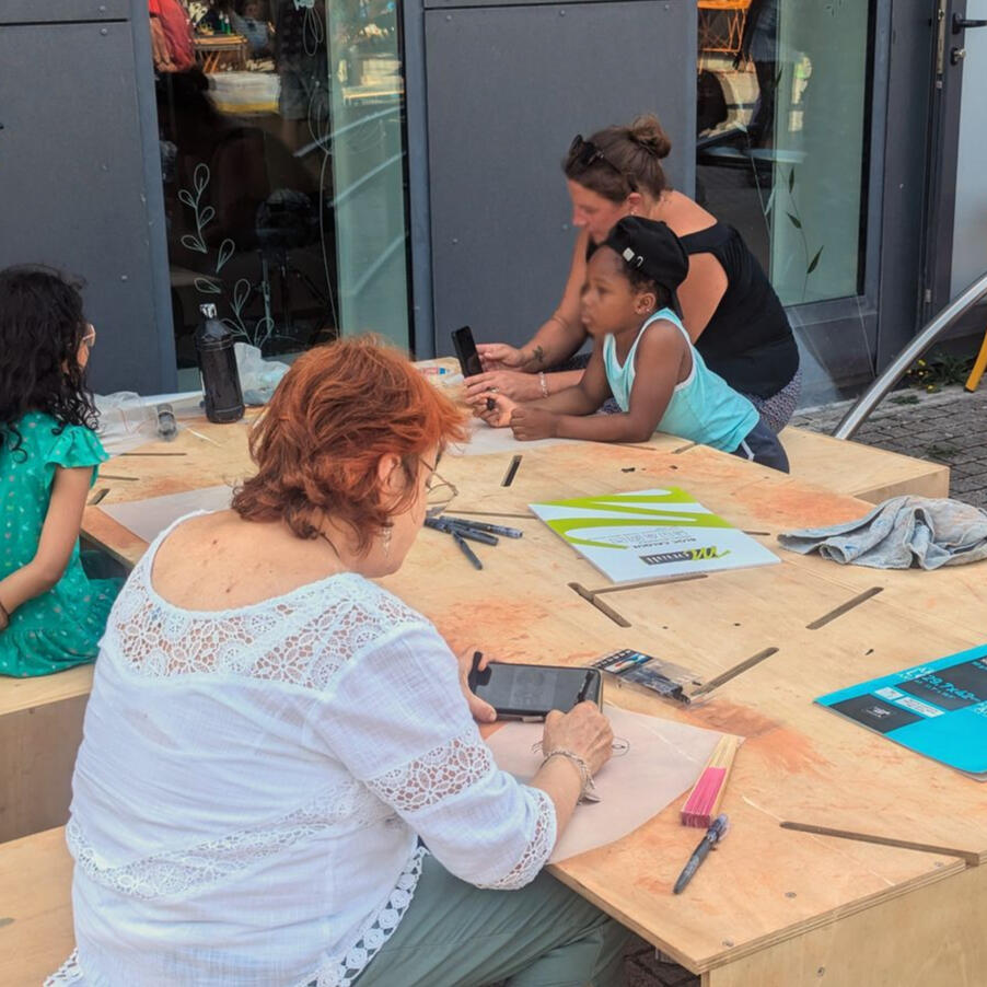 Moment de création collective