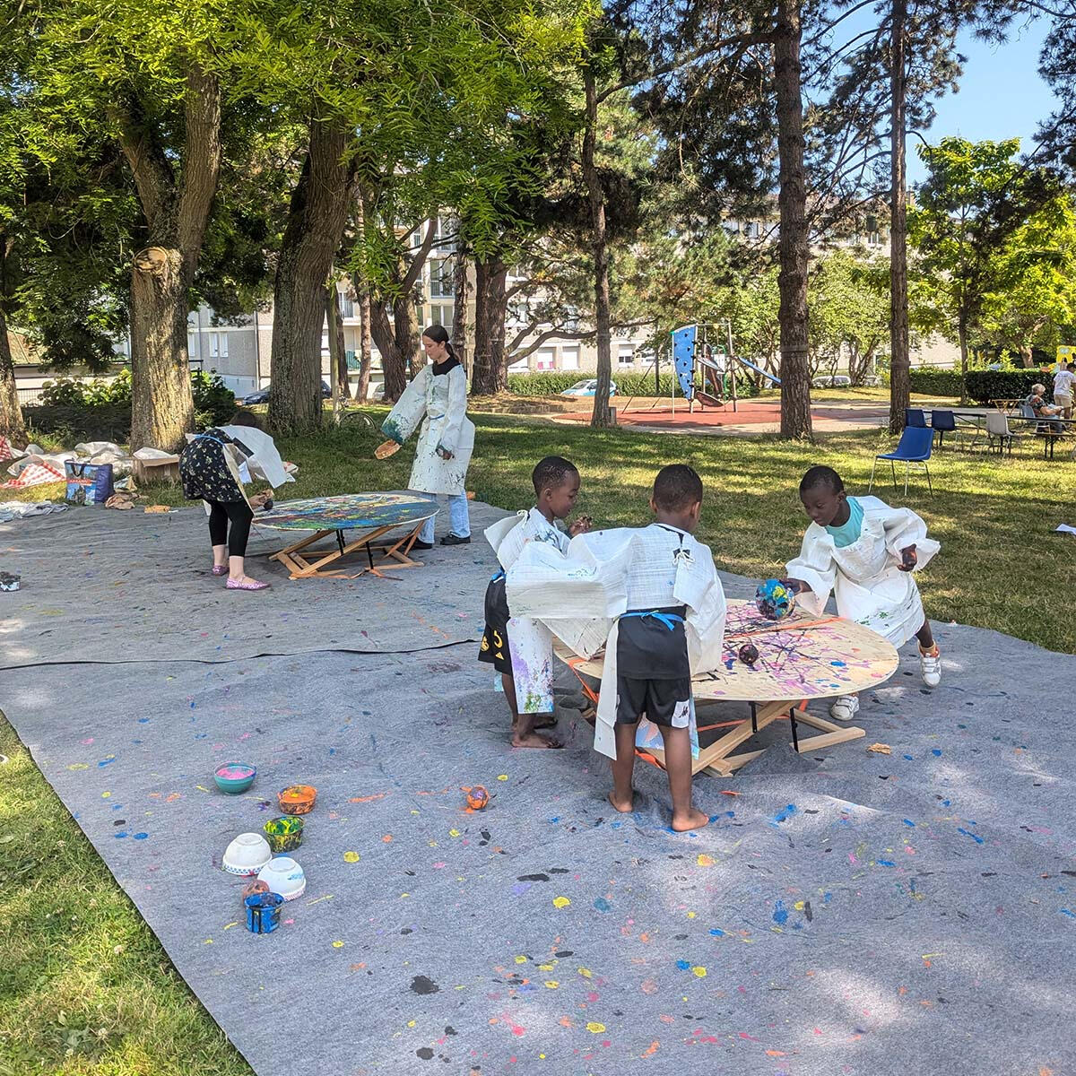 Vue d'atelier participatif — Monplaisir, MPT